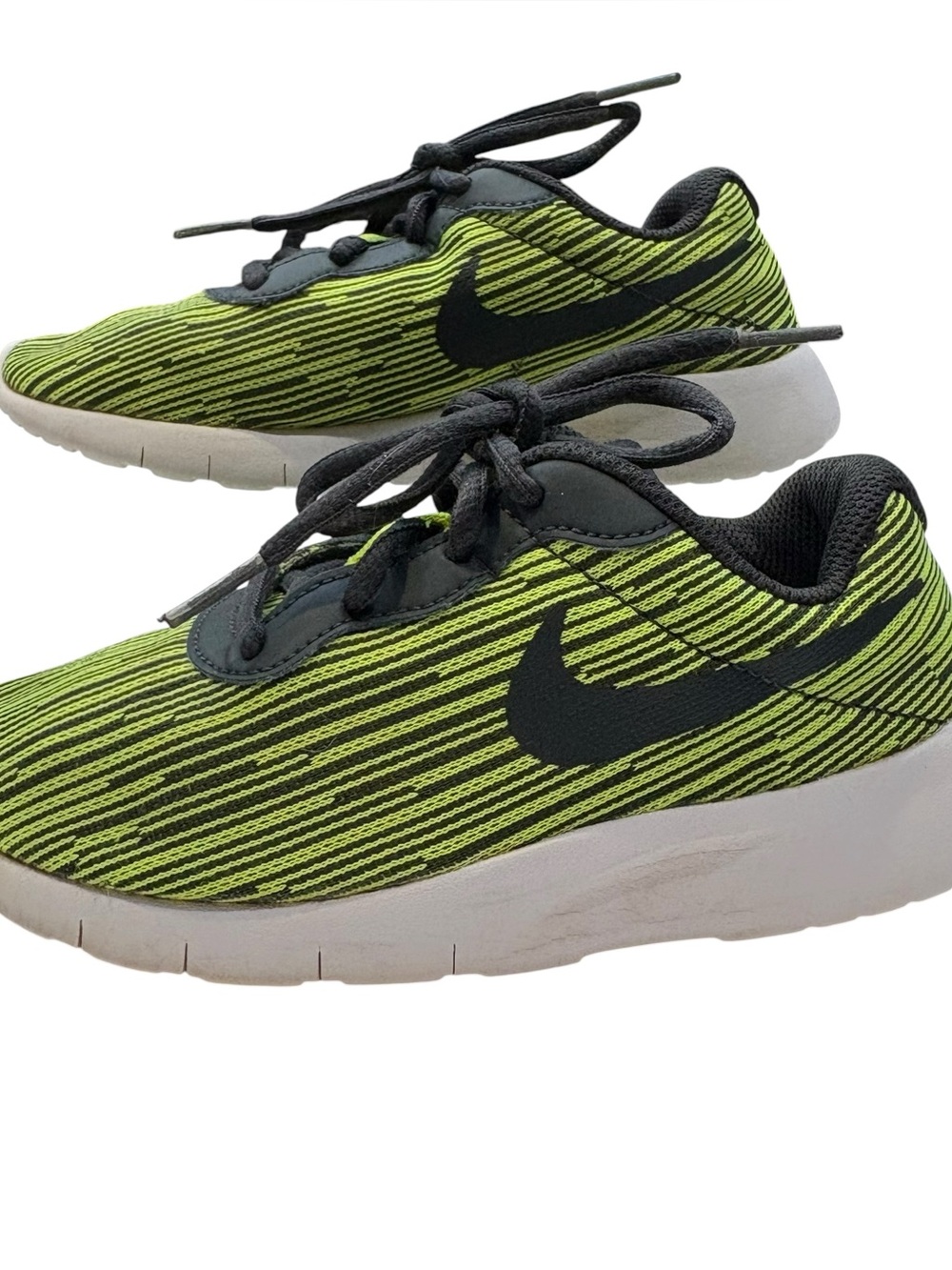 Nike Flex Experience RN Kids Size 13C Shoes Volt Black Running Sneakers